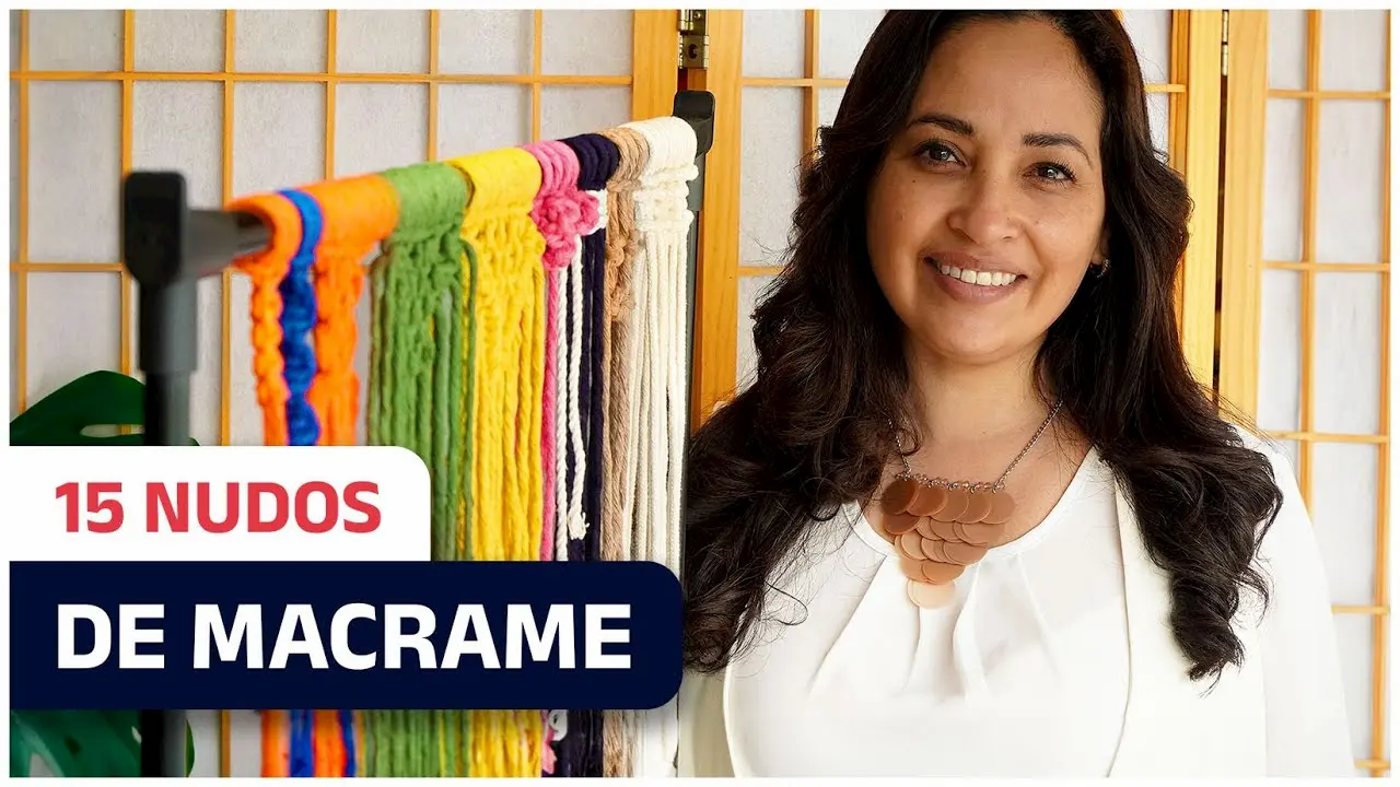 15 nudos de macrame