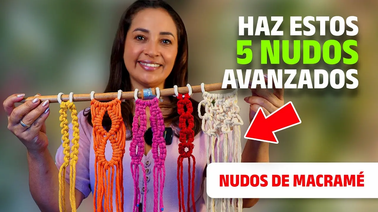 5 nudos de macrame avanzados