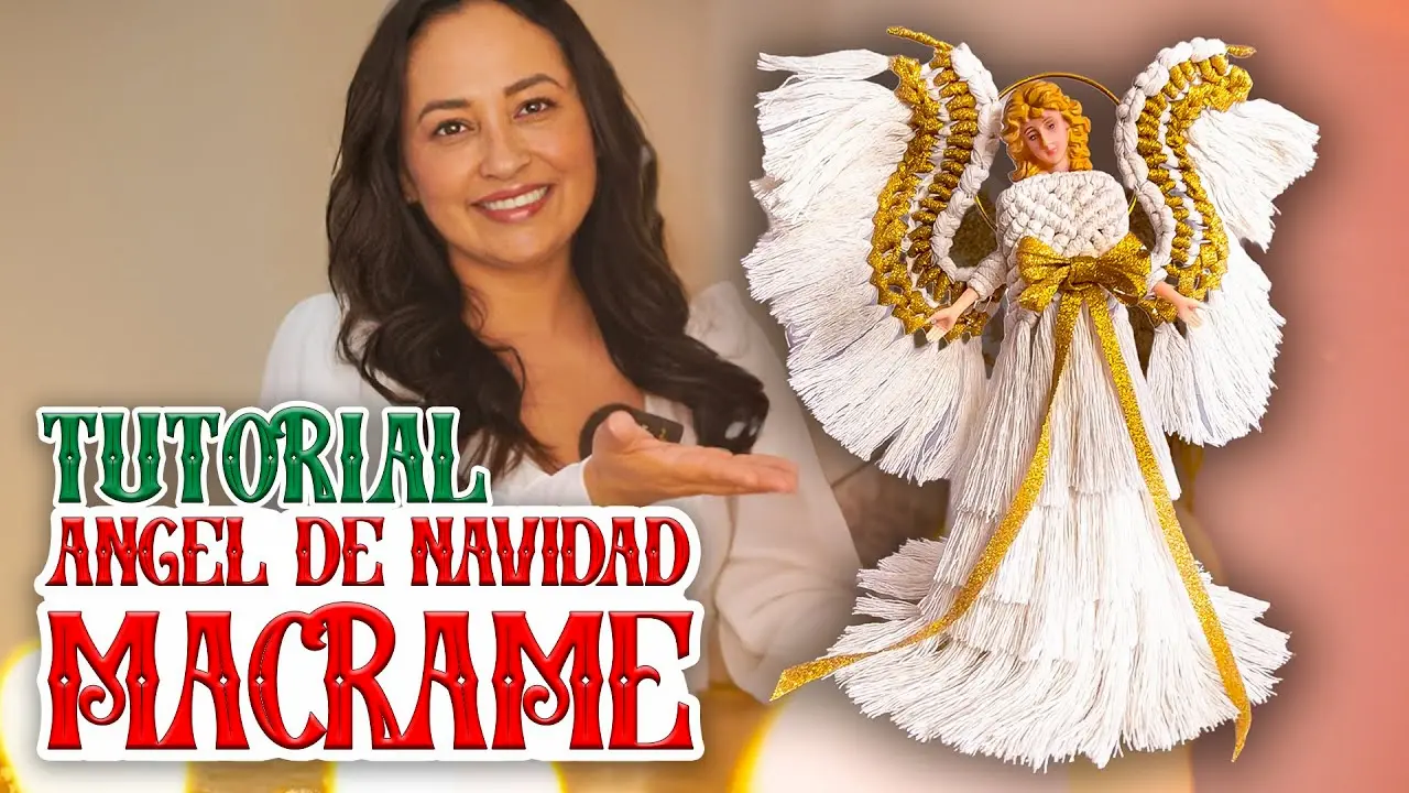 angel de macrame