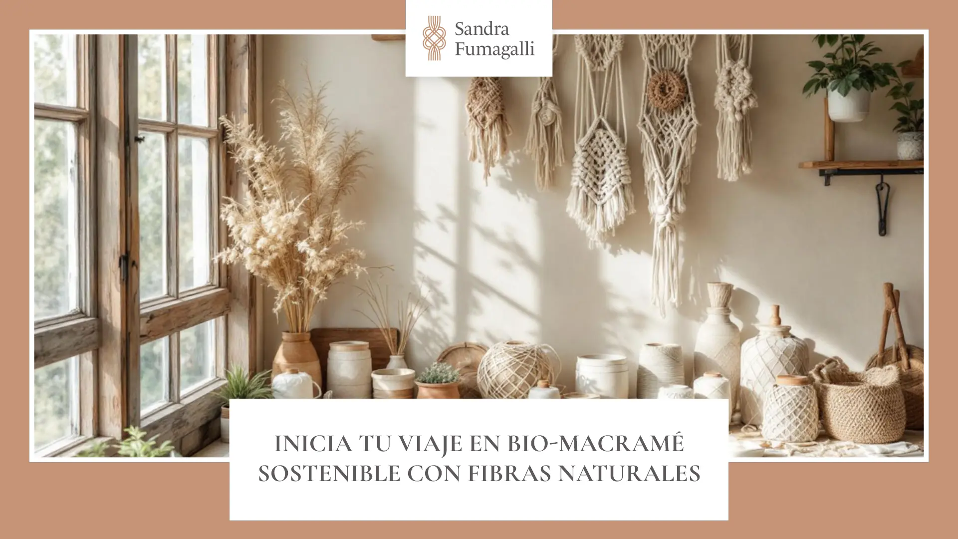 bio macrame workspace