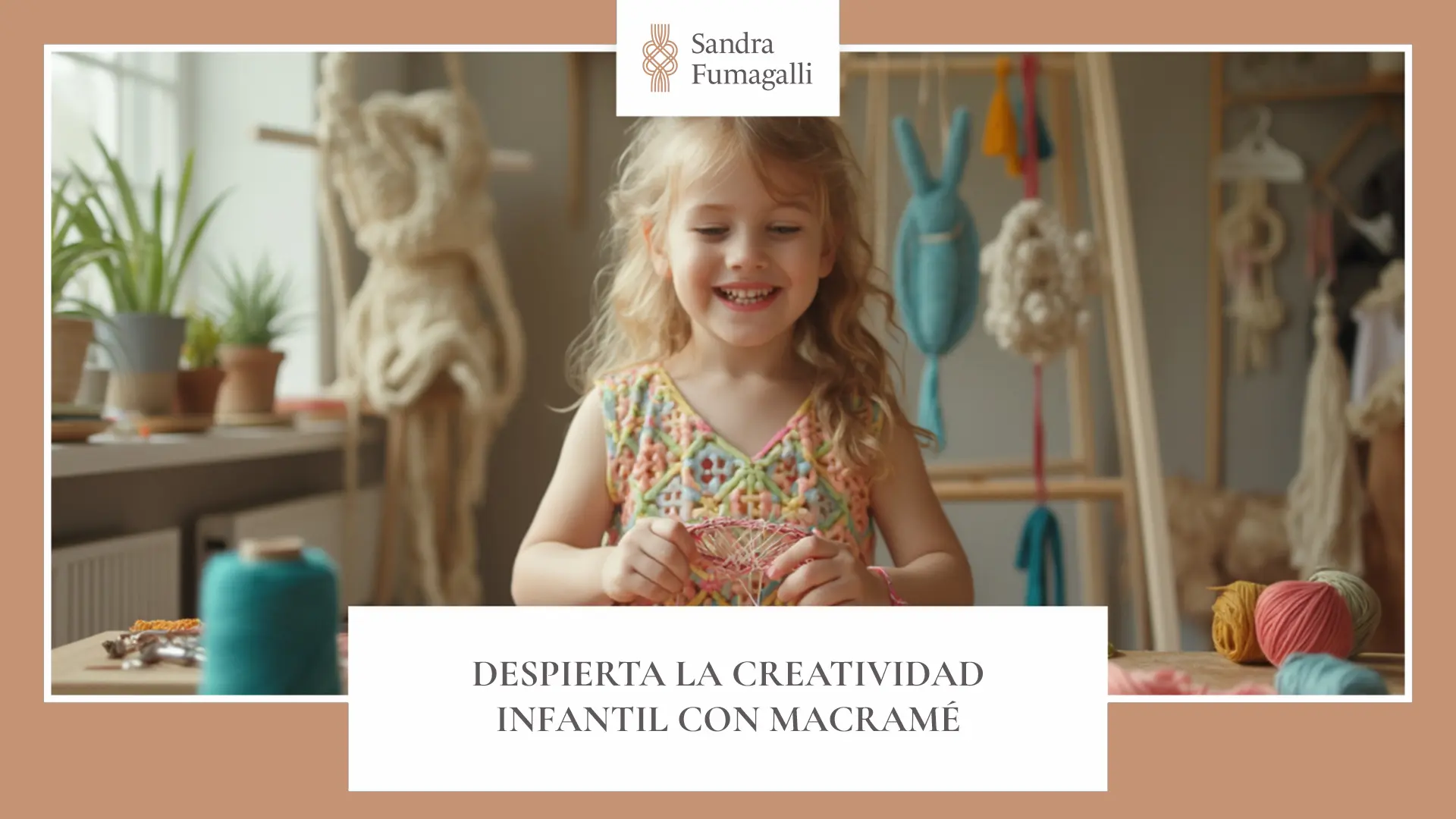 child weaving macrame featured