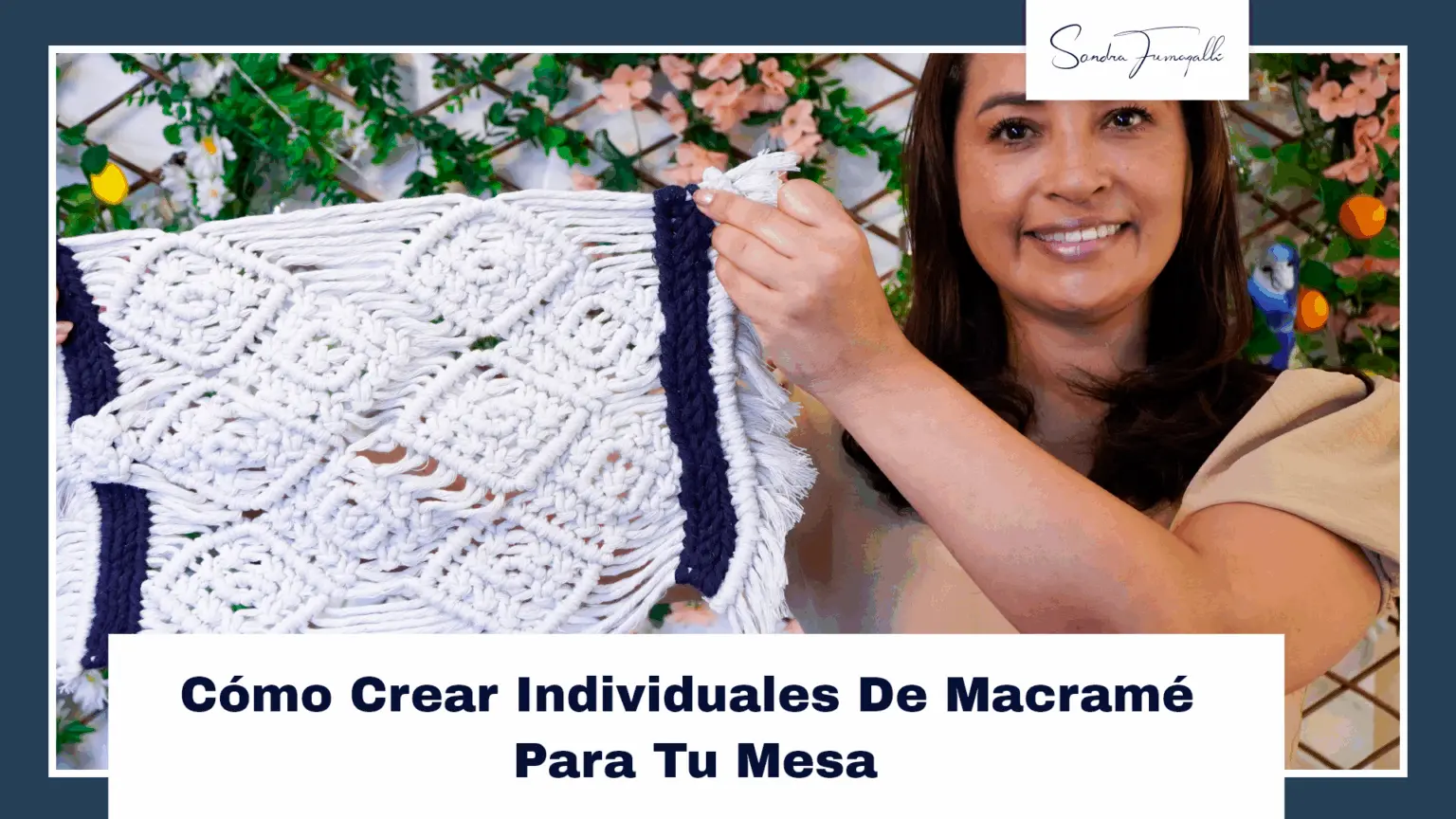 individual de macrame