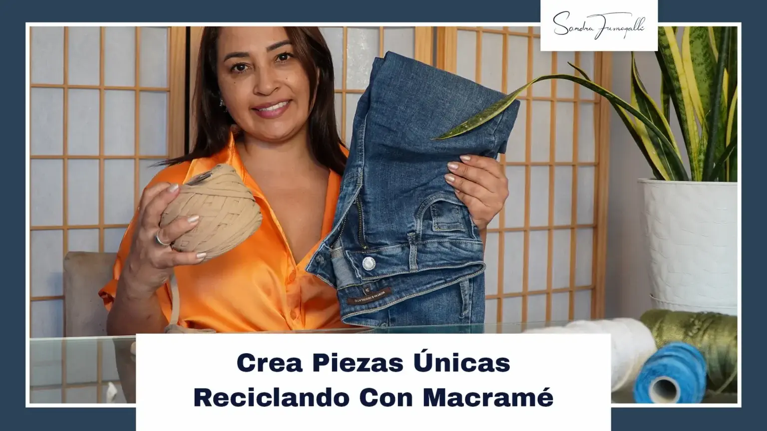 reciclando de macrame