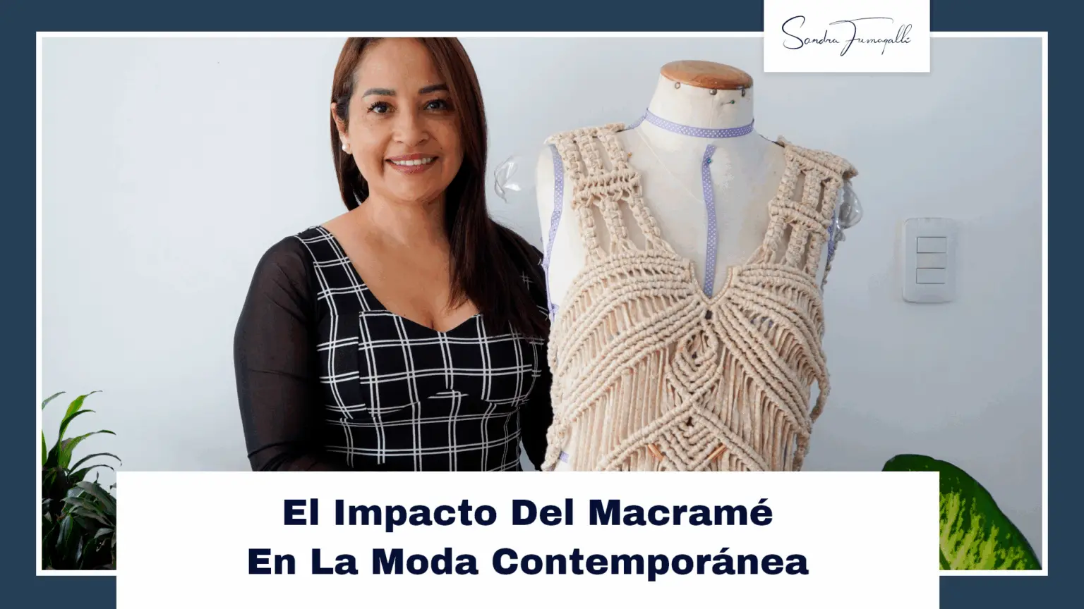 vestido de macrame